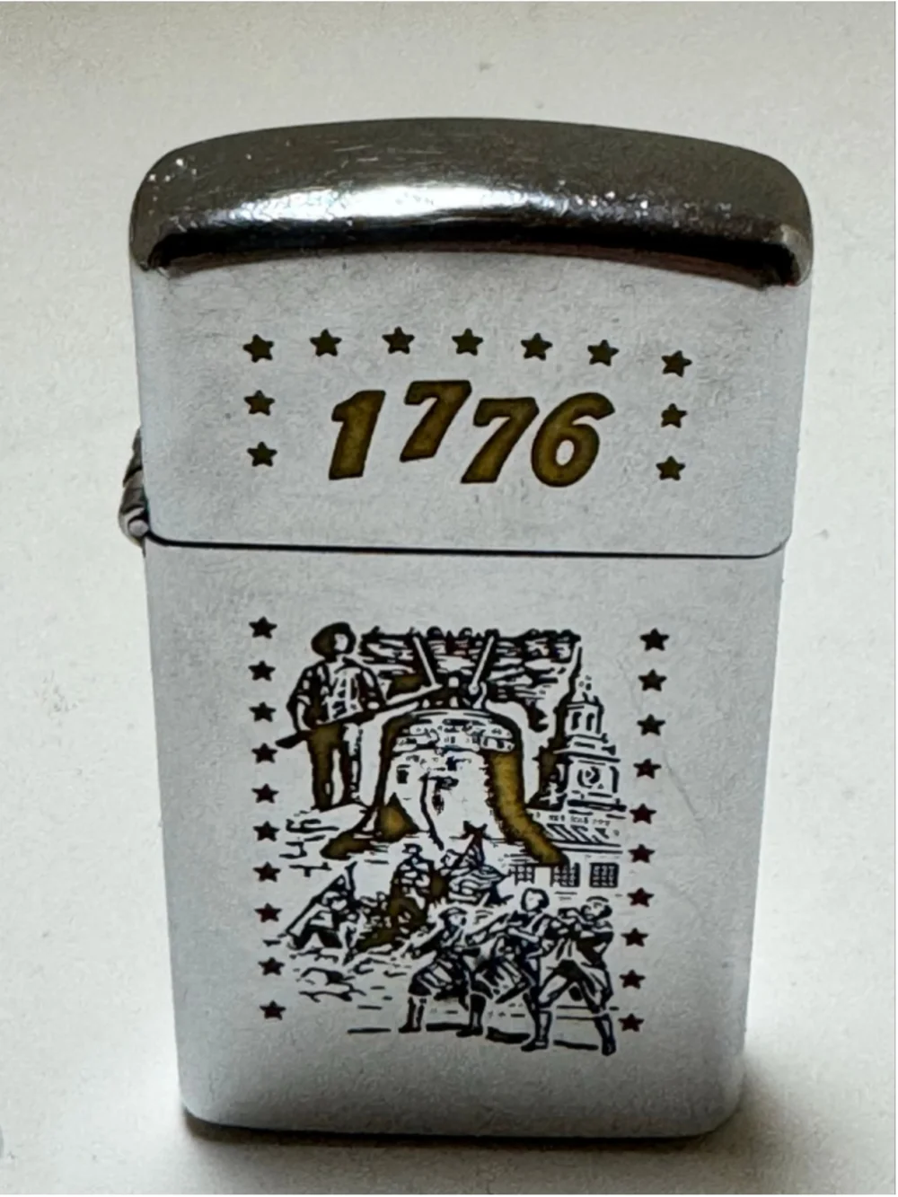 Zippo 1776 Bicentennial Slim Lighter - 200 Year Anniversary